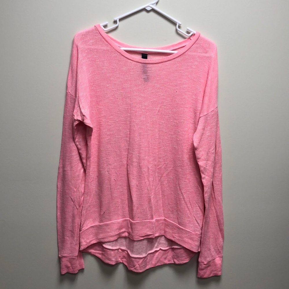 Aeropostale Pink Sweater Size Large